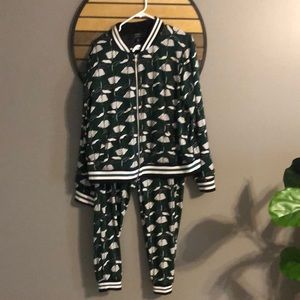 Torrid Jogger and Bomber Jacket Set